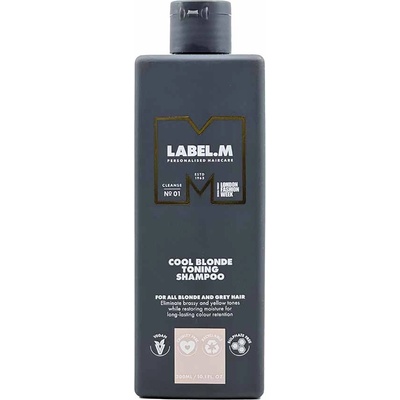 label.m Cool Blonde Toning Shampoo 300 ml
