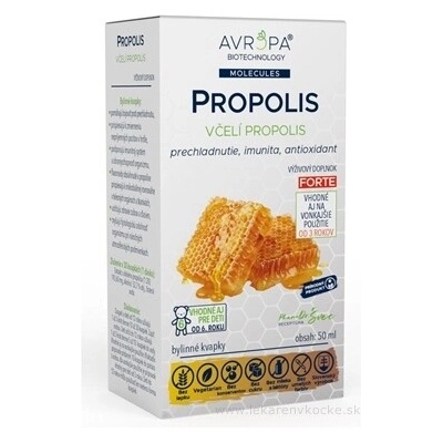 Avropa PROPOLIS bylinné kapky 50 ml