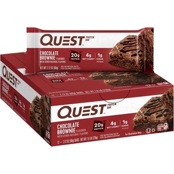 Quest Nutrition Quest Bar | Different Flavors [12 x 60 грама] Шоколадово брауни