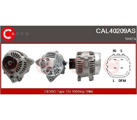 Generátor CASCO CAL40209AS