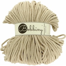 Bobbiny Premium Cashmere Beige 5 mm 100 m