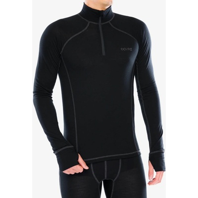 Dovre Wool Zip Active black