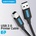Vention КАБЕЛ USB-A 2.0/M - USB-B/M, 0, 5 м, (PVC, черен, кабел за принтер, кабел за принтер), Vention