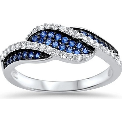 iSperky elegantný strieborný prsteň 156360