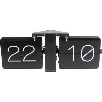 Karlsson Обръщащ се часовник No Case черен мат (KA5602BK)
