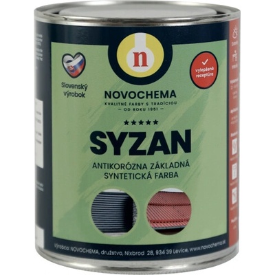 SYZAN základná syntetická farba 0,9 kg 0840 červenohnedá