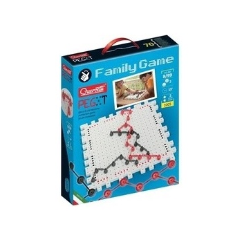 Quercetti Family Game PegXt strategická propojovací hra