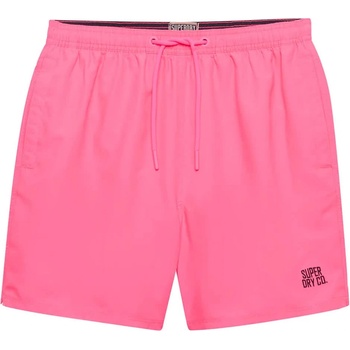 Superdry Бански гащета Superdry Essential 16 swimming shorts - Pink (Fluro Pink)
