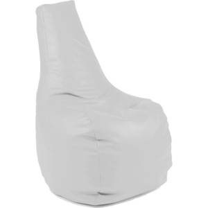 Pufrelax Пуф стол, 210л. , Sunlounger - White, PU кожа, Пълнеж от полистиролни перли (PUF-G-S-PU-WH)