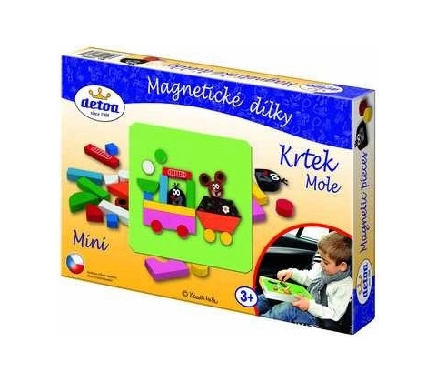 Magnetické dílky Krtek Mini
