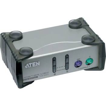 ATEN xcs82a 2 порта + комплект кабели ps2 kvm превключвател (xcs82a)