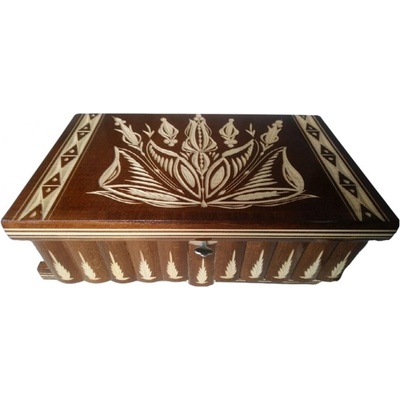 Magic Puzzle Box Гигантска кутия за съхранение на бижута вълшебна кутия за пъзел дървена кутия за декорация скрит ключ (_cf682e346)