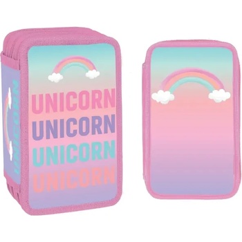 S-Cool Несесер s-cool с 3 ципа, 39 части unicorn