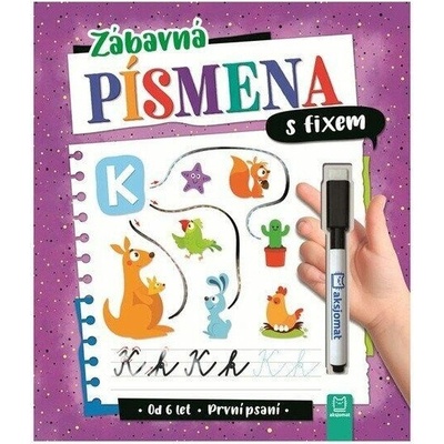 Zábavná písmena s fixem - První psaní - Agata Kaczynska