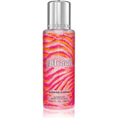 Roberto Cavalli Just Cavalli Glowing Sunrise освежаваща мъгла за тяло за жени 250ml