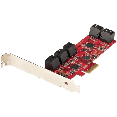 StarTech StarTech. com 10P6G-PCIE-SATA-CARD интерфейс карта/адаптер Вътрешна (10P6G-PCIE-SATA-CARD)