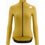 ASSOS Дамска велосипедна блуза с дълъг ръкав ASSOS Mille GT Spring Fall Jersey S11 golden yellow