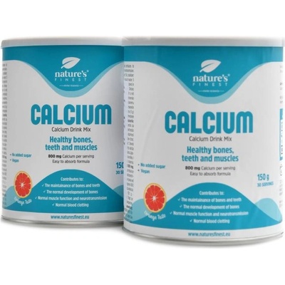 Natures Finest Nutrisslim Calcium vápník 2 x 150 g