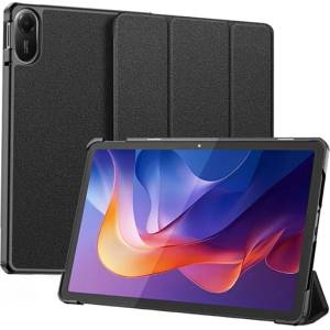 Dux Ducis Redmi Pad 2 DUX DUCIS DOMO калъф за поставяне, кожен ефект, активен FLIP, моливник, ЧЕРЕН GP-171835 (GP-171835)