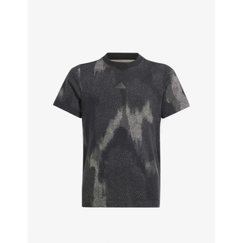 Adidas Spotswear Future Icons All Over Print Tee Black