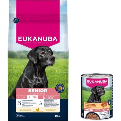 Eukanuba Premium Nutrition Senior Large & Giant Breed Chicken 15 kg