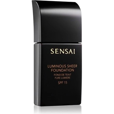 Sensai Luminous Sheer tekutý rozjasňujúci make-up SPF15 LS206 Brown Beige 30 ml