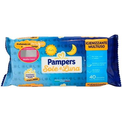 Pampers Мокри кърпички Pampers Sole e Luna 40бр (3741)