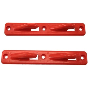 ASTRA Червена двойна кука за теглене (2бр)