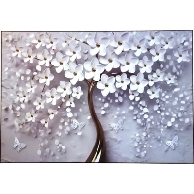Moderný obraz putframe 70x100 cm Gold Strom