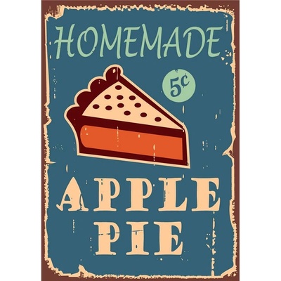 Ceduľa Apple Pie