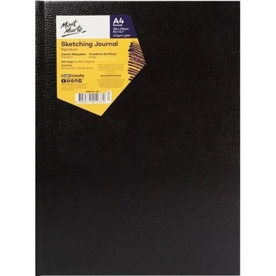 Mont Marte, MSB-0046, skicovací deník v pevné vazbě 150 g/m2 A4, slonovina, 50 listů