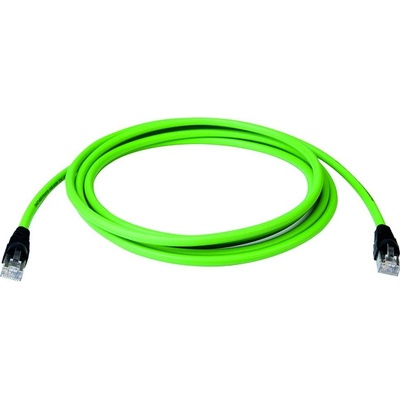Telegärtner 100017324 RJ45 CAT 5 SF/UTP 3m zelený