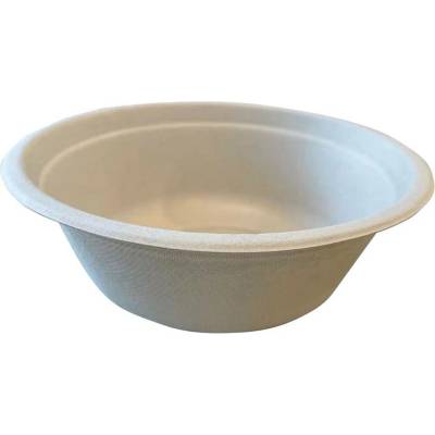 COpack - Miska kulatá BIO cukrová třtina 500 ml pr. 15,5 x 5 cm (125 ks)