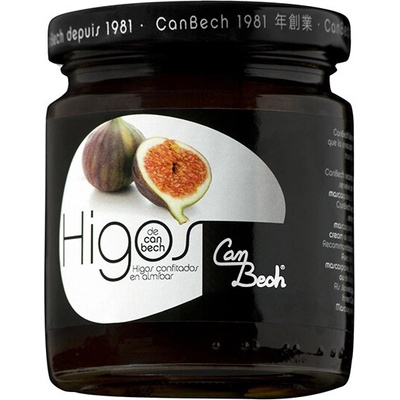 Can Bech Kandovane fíky v sirupu, sklo 270g
