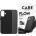 Panzer Гръб Care by PanzerGlass за iPhone 17, FLOW Case w haptic button - Черен