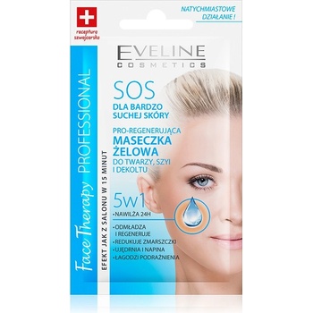 Eveline Cosmetics Face Therapy Professional SOS gelová regenerační maska 7 ml