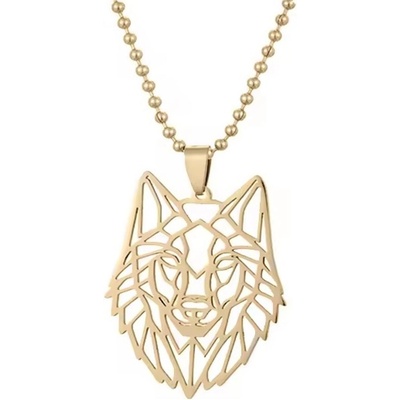 HARAHU Колие Hollow Wolf - Златна KP33461 (33461)