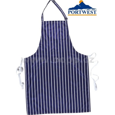 Portwest Zástěra laclová voděodolná S849 navy/bílá
