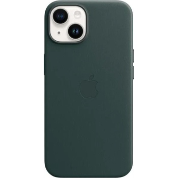 Image 1 of Apple iPhone 14 MagSafe leather cover forest green (MPP53ZM/A)