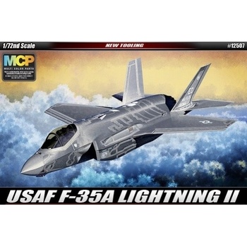 Academy Model Kit letadlo 12507 F 35A Lightning II MCP 1:72