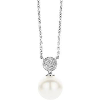 Ti Sento Дамско сребърно колие с перла Ti Sento 3854PW (3854PW)