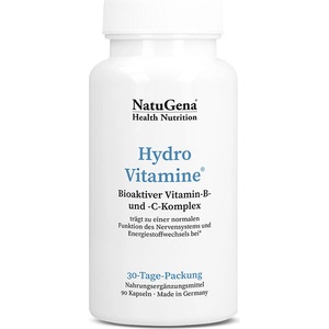 NatuGena Hydro Vitamine® Комплекс биоактивни водоразтворими витамини, 90 капсули (570028 (2018002) NTG)