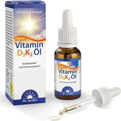 Vitamín D3+K2 kvapky 20 ml