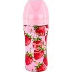 Twistshake Бебешко шише Twistshake - Розова ягода, неръждаема стомана, 330 ml (78561) - baby