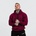 GymBeam Суичър PRO Hoodie Burgundy M