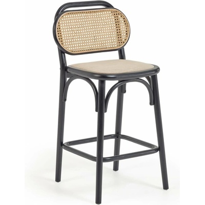 Kave Home Doriane 65 cm čierna
