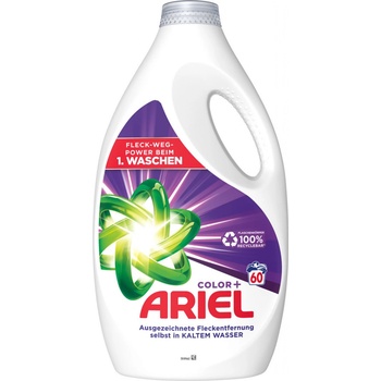 Ariel Color+ tekutý prací prostriedok 3 l 60 PD