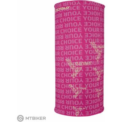 Silvini Motivo šatka fuchsia/black