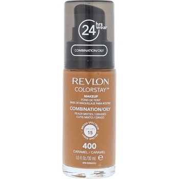 Revlon Colorstay Combination Oily Skin SPF15 make-up pro smíšenou až mastnou pleť 400 caramel 30 ml