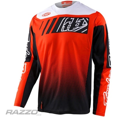 Troy Lee Designs GP Jersey Icon Black Orange 2023